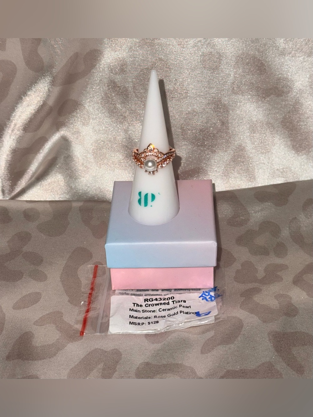BOMB PARTY | “The Crowned Tiara” Ring - June 2026 Birthday Collection